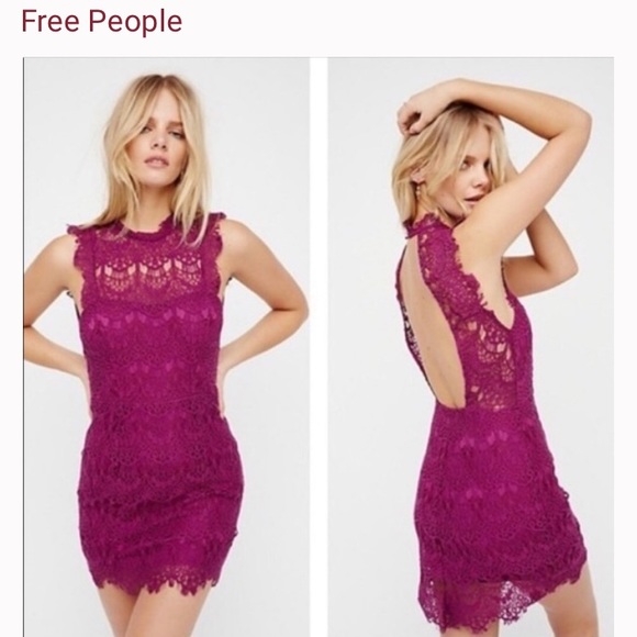 Dresses & Skirts - Free people lacy dress